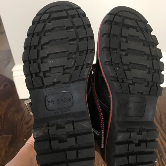 Zara girls combat boots - Picture 4 of 4